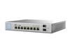 Ubiquiti 8-poorts UniFi Switch PoE+, 2xSFP, 150W